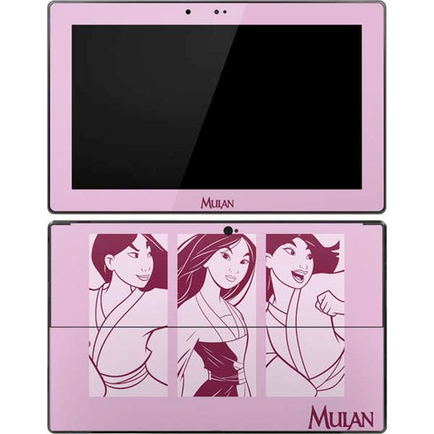 Disney Mulan Personalities Surface Pro Tablet Skin